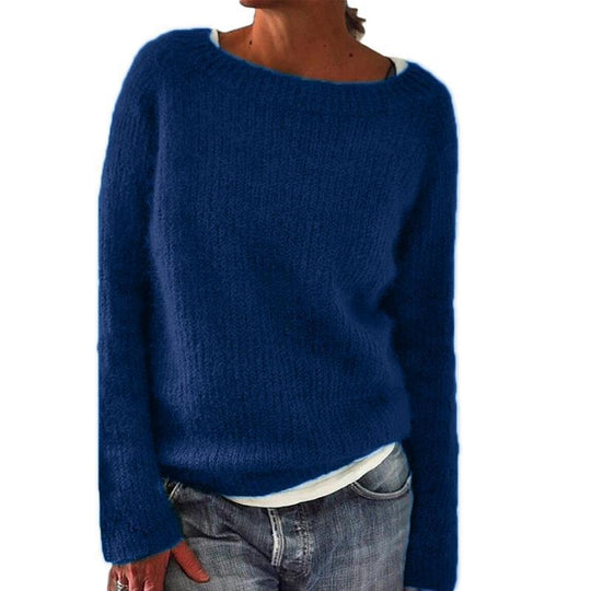 Klassischer Strickpullover