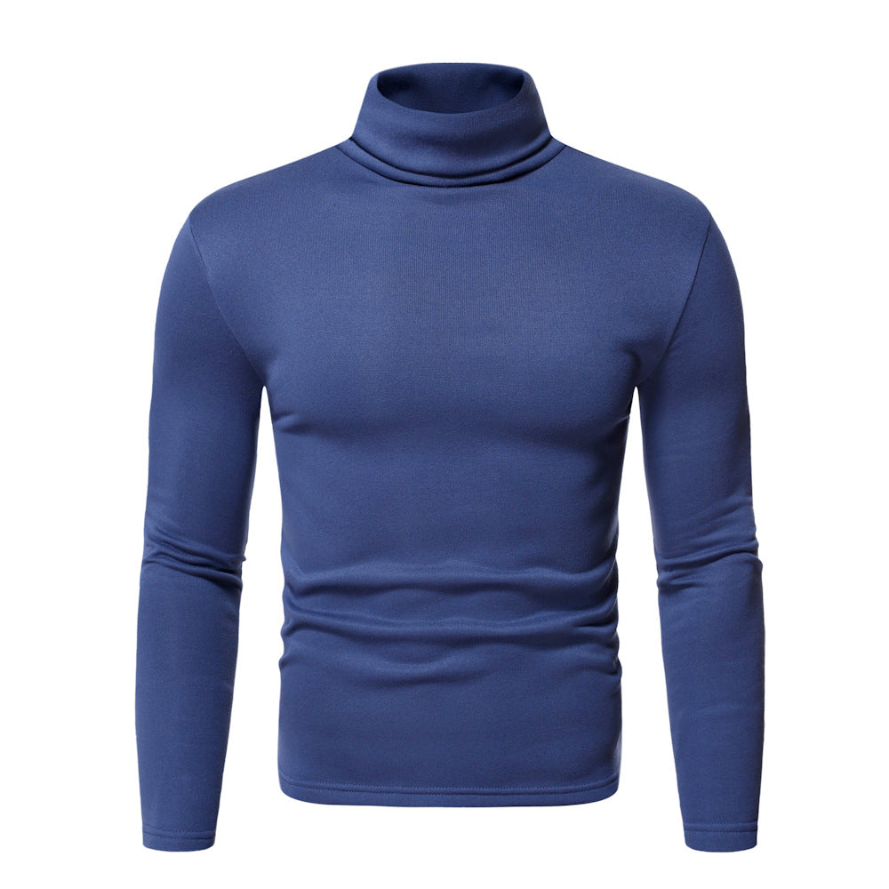 Herren Rollkragenpullover aus hochwertigem Stoff Heidi-Mode