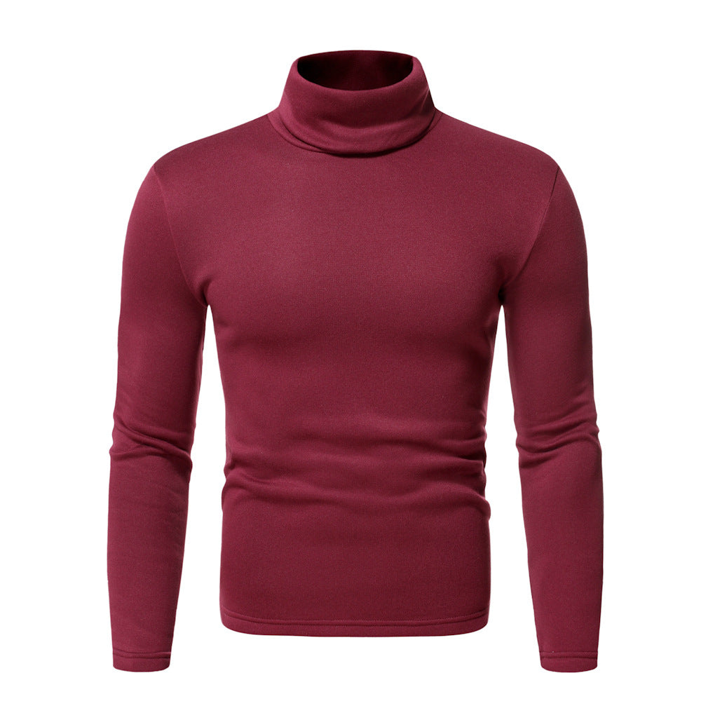 Herren Rollkragenpullover aus hochwertigem Stoff Heidi-Mode