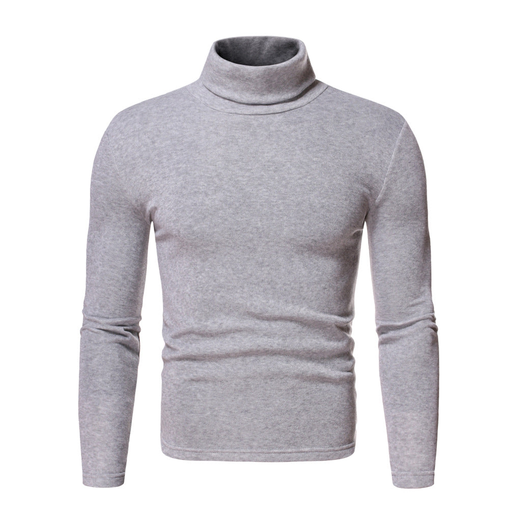 Herren Rollkragenpullover aus hochwertigem Stoff Heidi-Mode