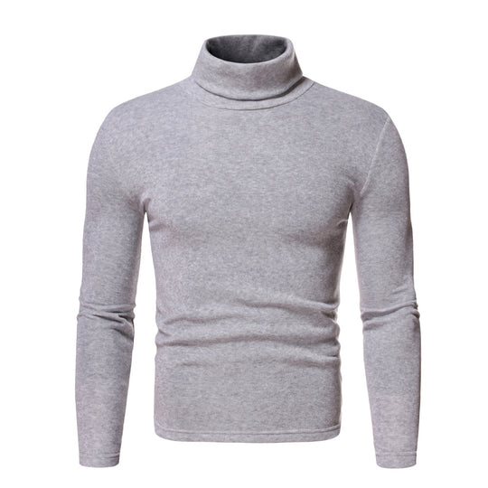 Herren Rollkragenpullover aus hochwertigem Stoff Heidi-Mode