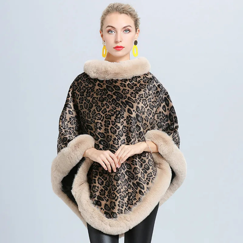 Heidi-Mode | Pullover Femme Poncho Couverture Haut