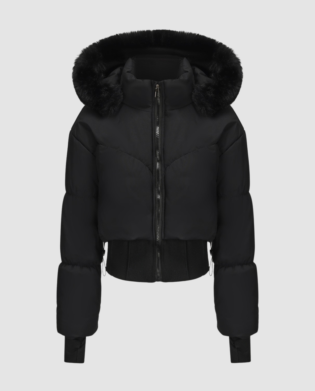 Stylische Warme Cropped Daunenjacke Damen | Heidi-Mode