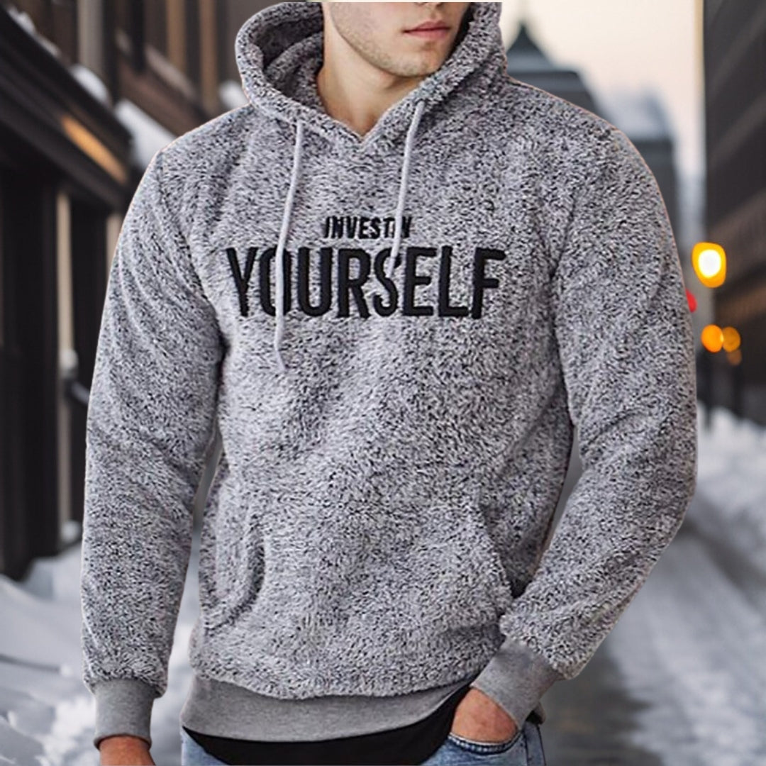 Stylischer, warmer Hoodie