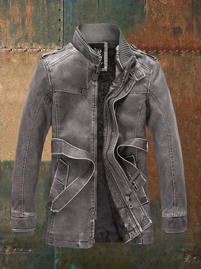 Heidi-Mode – Premium Vintage Lederjacke für Herren