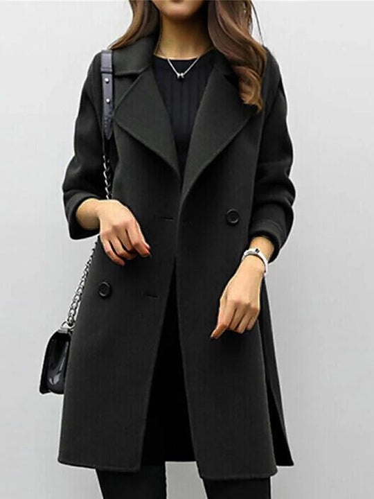 Heidi-Mode | Damenmantel Herbst Winter aus Wolle