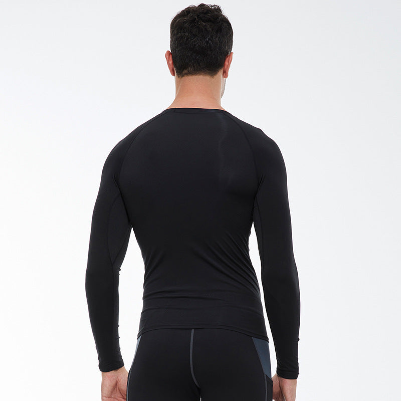 Herren Langärmliges Funktionsshirt mit atmungsaktiven Einsätzen und ergonomischem Schnitt Heidi-Mode