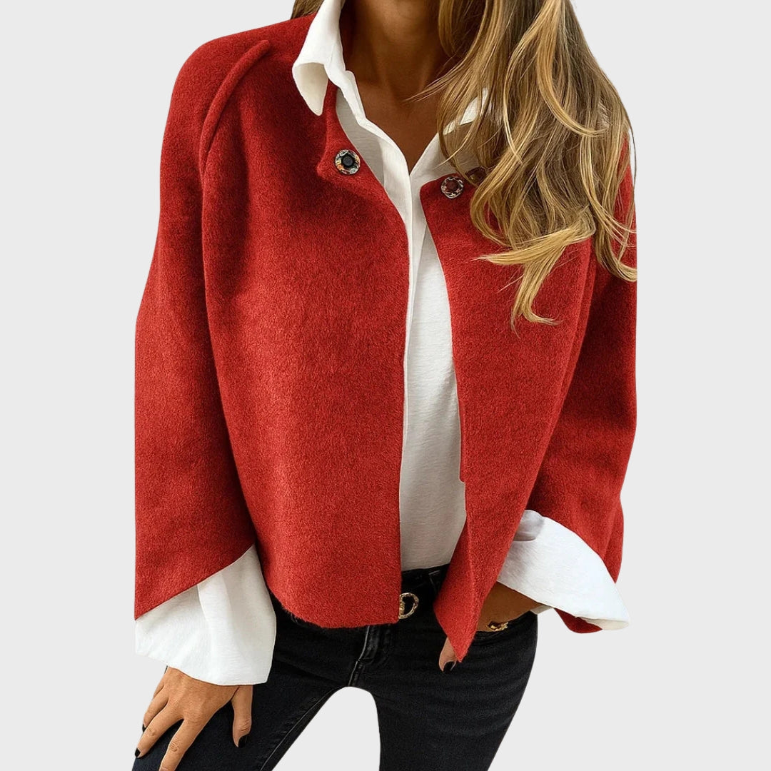 Heidi-Mode | Eleganter warmer kurzer Mantel