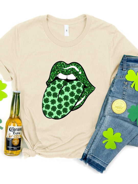 Heidi-Mode | Saint Patrick'S Day Rundhals T-Shirt