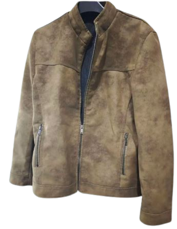 Herren Jacke mit strukturiertem Design Heidi-Mode