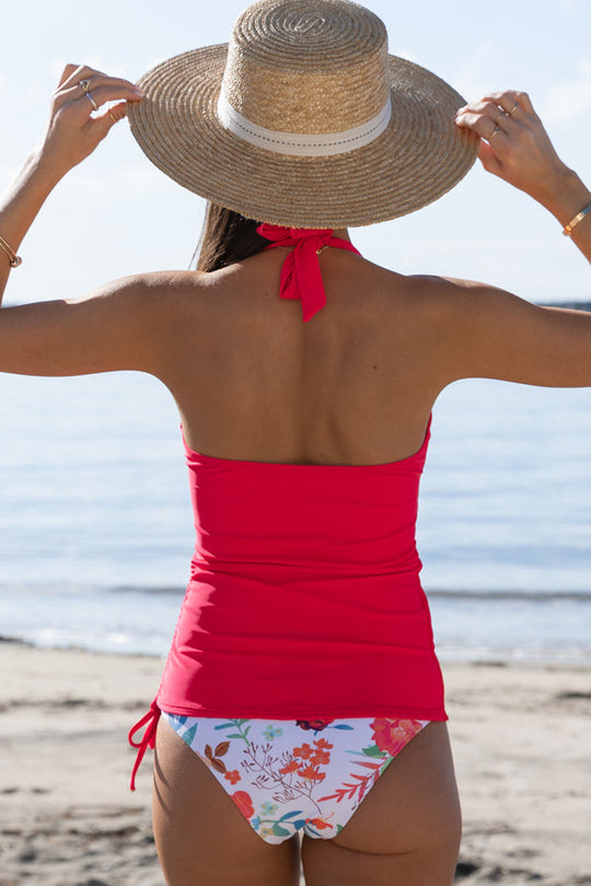 Heidi-Mode | Rüschendes Design Bauchkontrolle Tankini Set