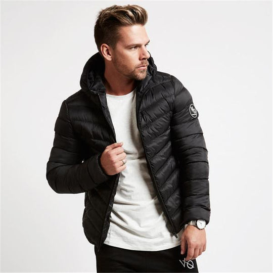 Herren leichte Daunenjacke Heidi-Mode