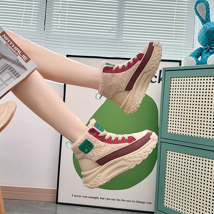 Heidi-Mode | Damen High Top Dicksohlen Martin Stiefel