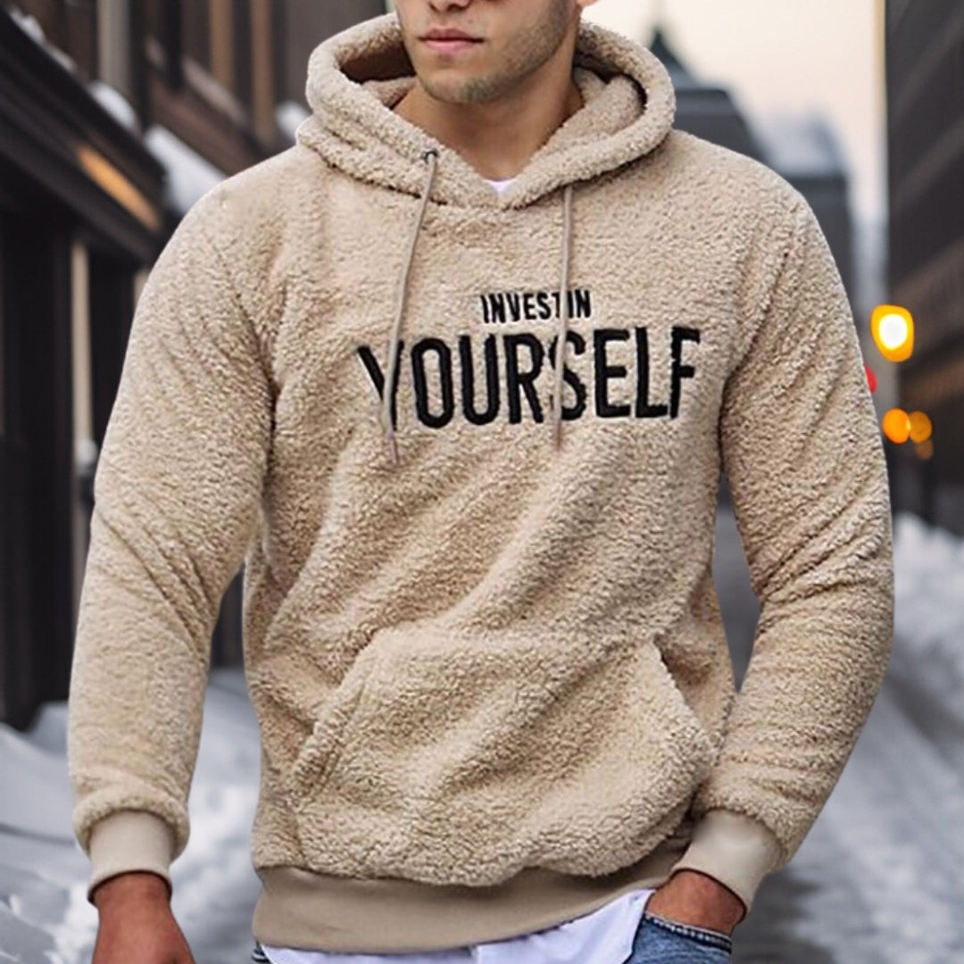 Stylischer, warmer Hoodie