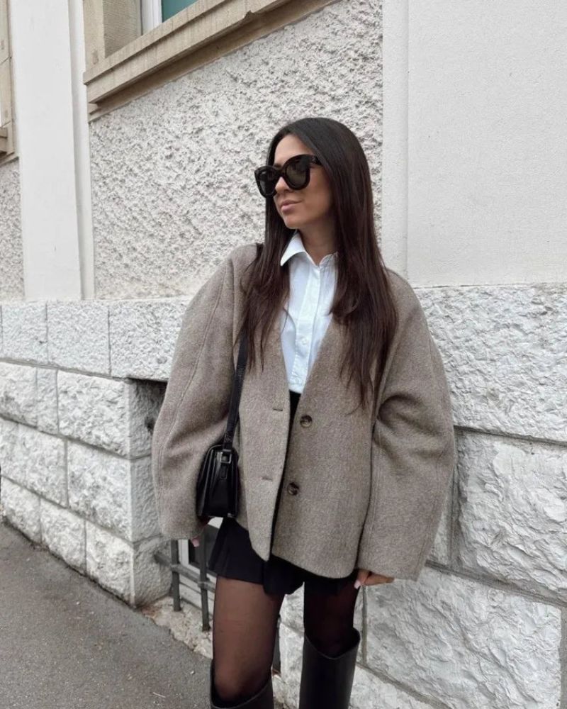 Heidi-Mode | Designer Blaser Mantel