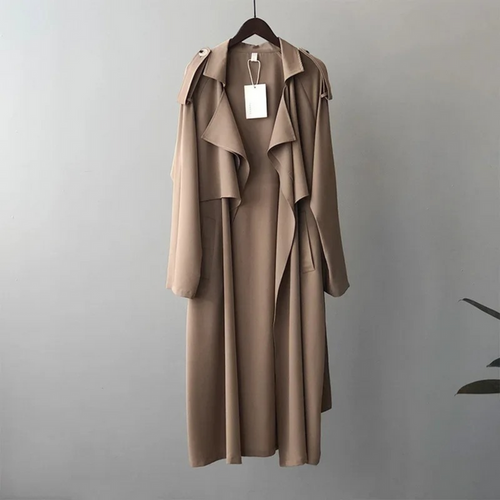 Trenchcoat Offene Vorderseite Damen