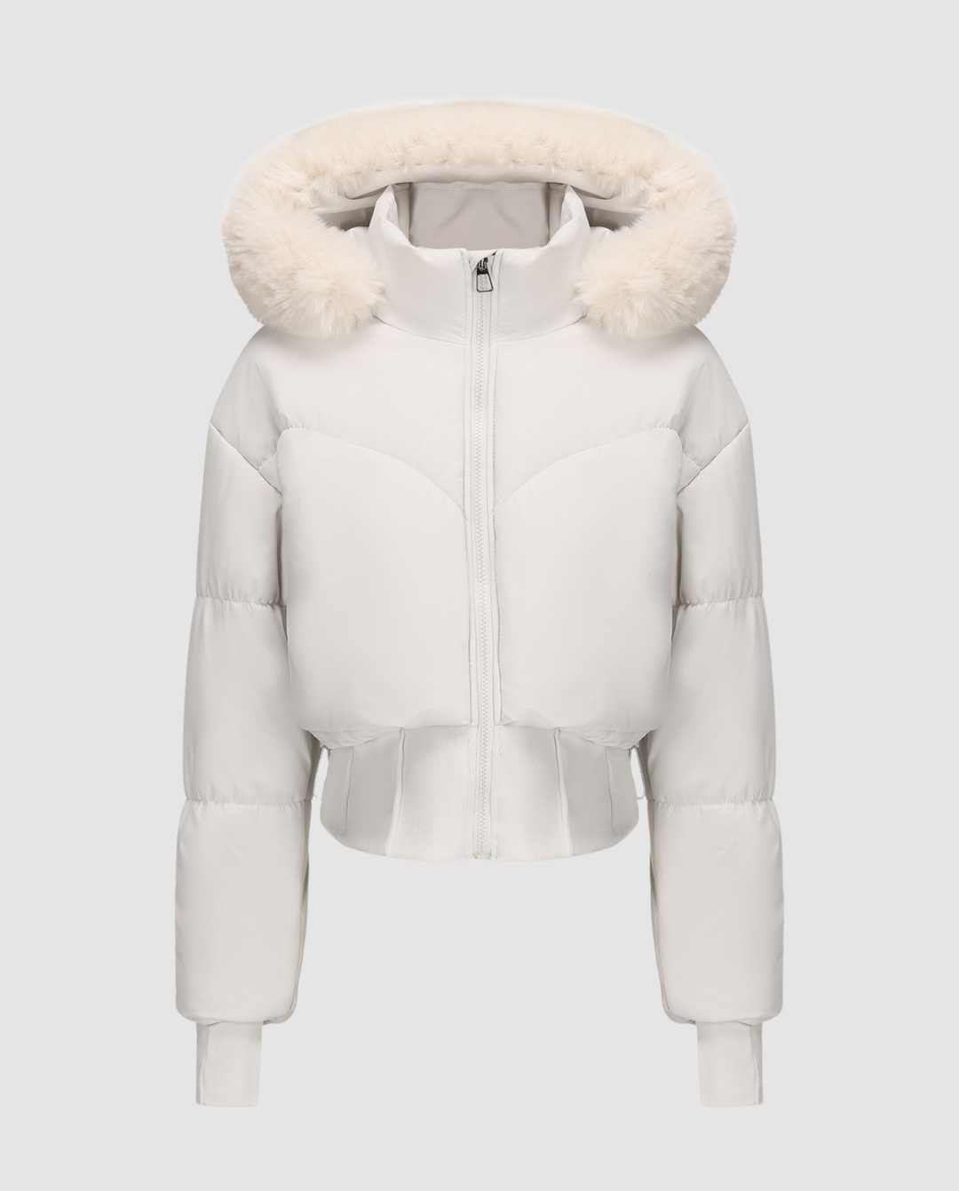 Stylische Warme Cropped Daunenjacke Damen | Heidi-Mode