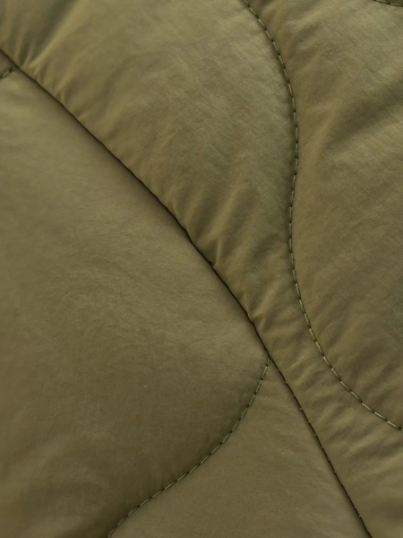 Heidi-Mode | Elegante Langarm-Steppjacke mit Ein-Knopf-Verschluss Ideal für Herbst/Winter