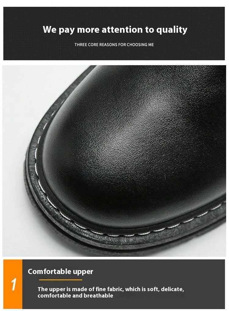 Heidi-Mode | Herrenlederschuhe mit Plateau – Robuster Stil und garantierter Komfort