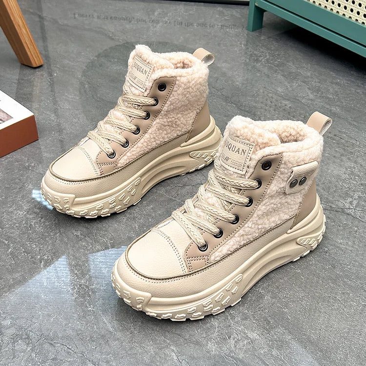 Heidi-Mode | Damen High Top Dicksohlen Martin Stiefel