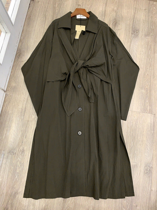 Trenchcoat mit Kragenaufschlag