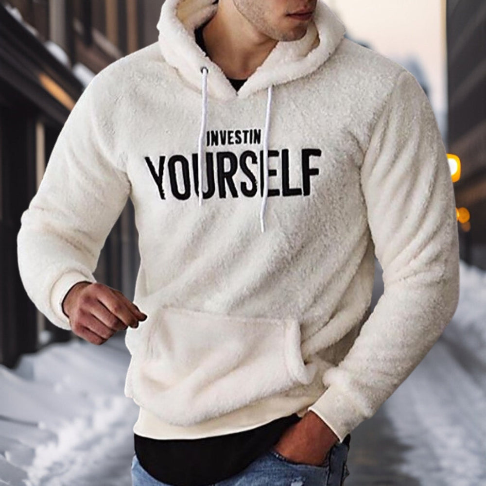 Stylischer, warmer Hoodie