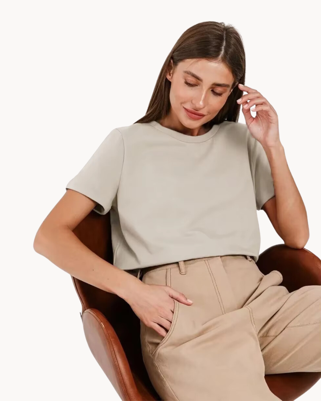 Heidi-Mode | Luxurious Soft Stretch Damen T-Shirt