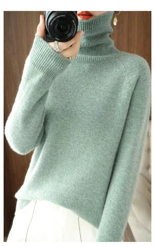 HeidiMode - Softwarm Kuscheliger Strickpullover Aus Kaschmir