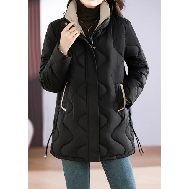 Heidi-Mode | Elegante gesteppte Jacke mit Stehkragen für einen Smart-Look Ideal für Herbst/Winter