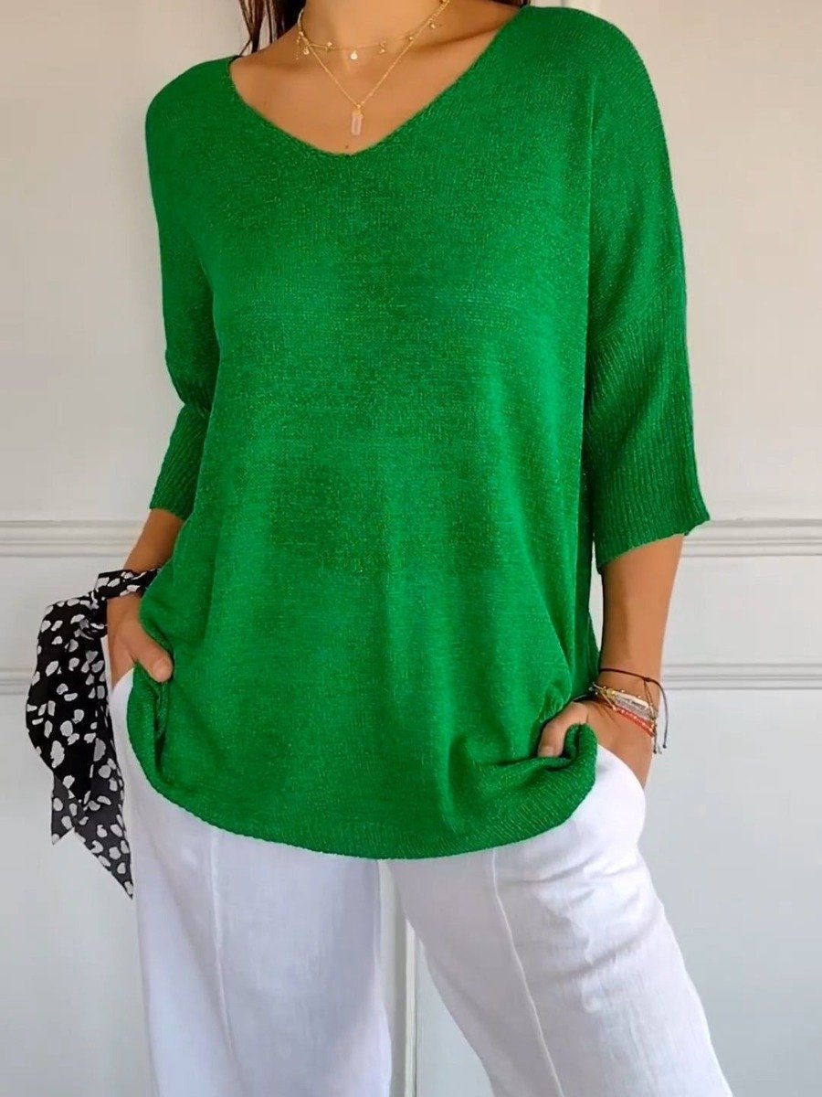 Heidi & Sara Shirt | Bequemer, lockerer Pullover