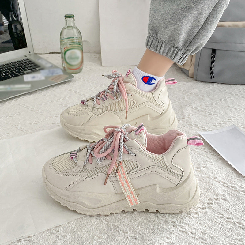 Heidi-Mode | Mesh Atmungsaktive Plattform Sportschuhe