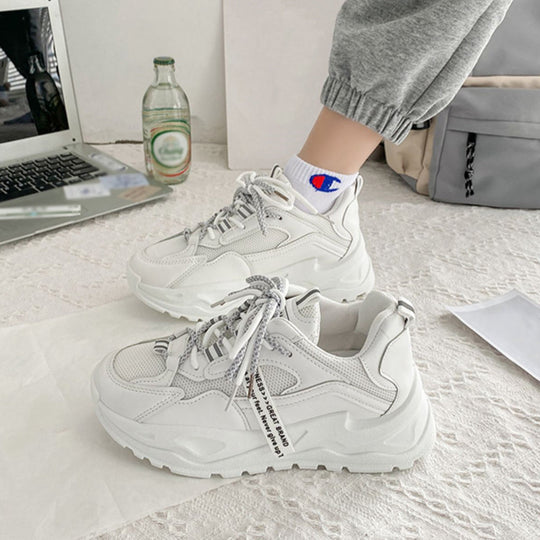 Heidi-Mode | Mesh Atmungsaktive Plattform Sportschuhe