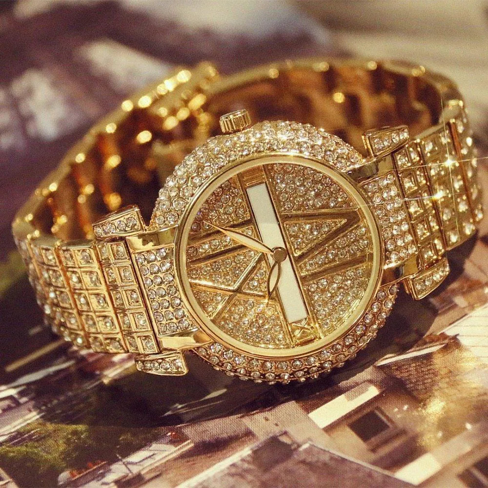 Heidi-Mode | Ladies' wristwatch with diamonds