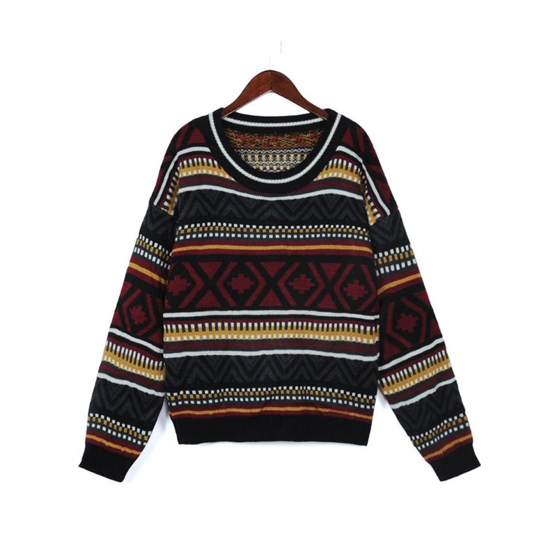 Pullover im Vintage-Stil mit Fair-Isle-Muster