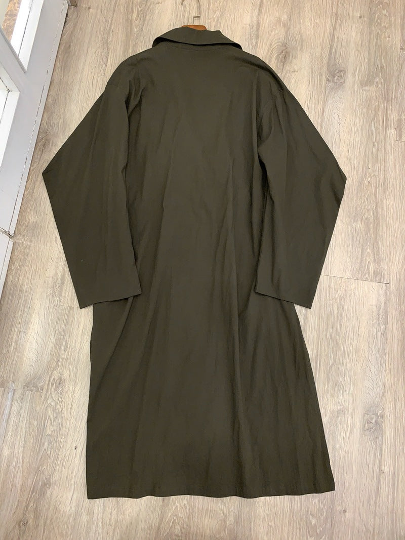 Trenchcoat mit Kragenaufschlag