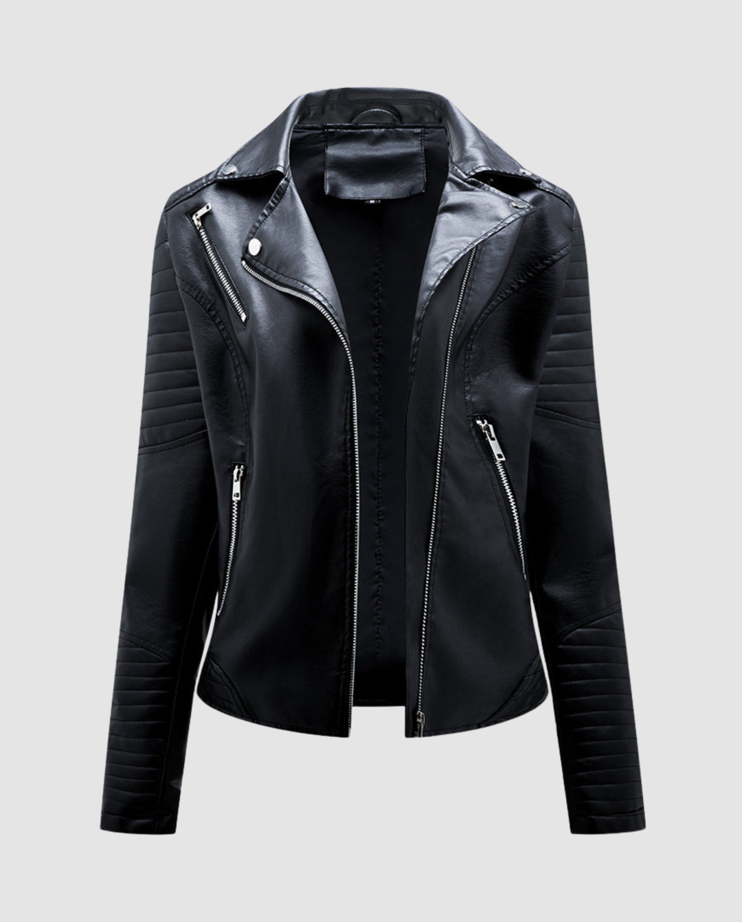 Elegante Kunstlederjacke Damen | Heidi-Mode