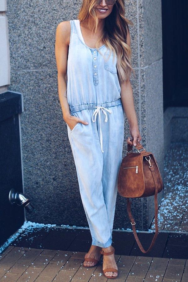 Heidi-Mode | Neue Ideen Taschen Denim Jumpsuit