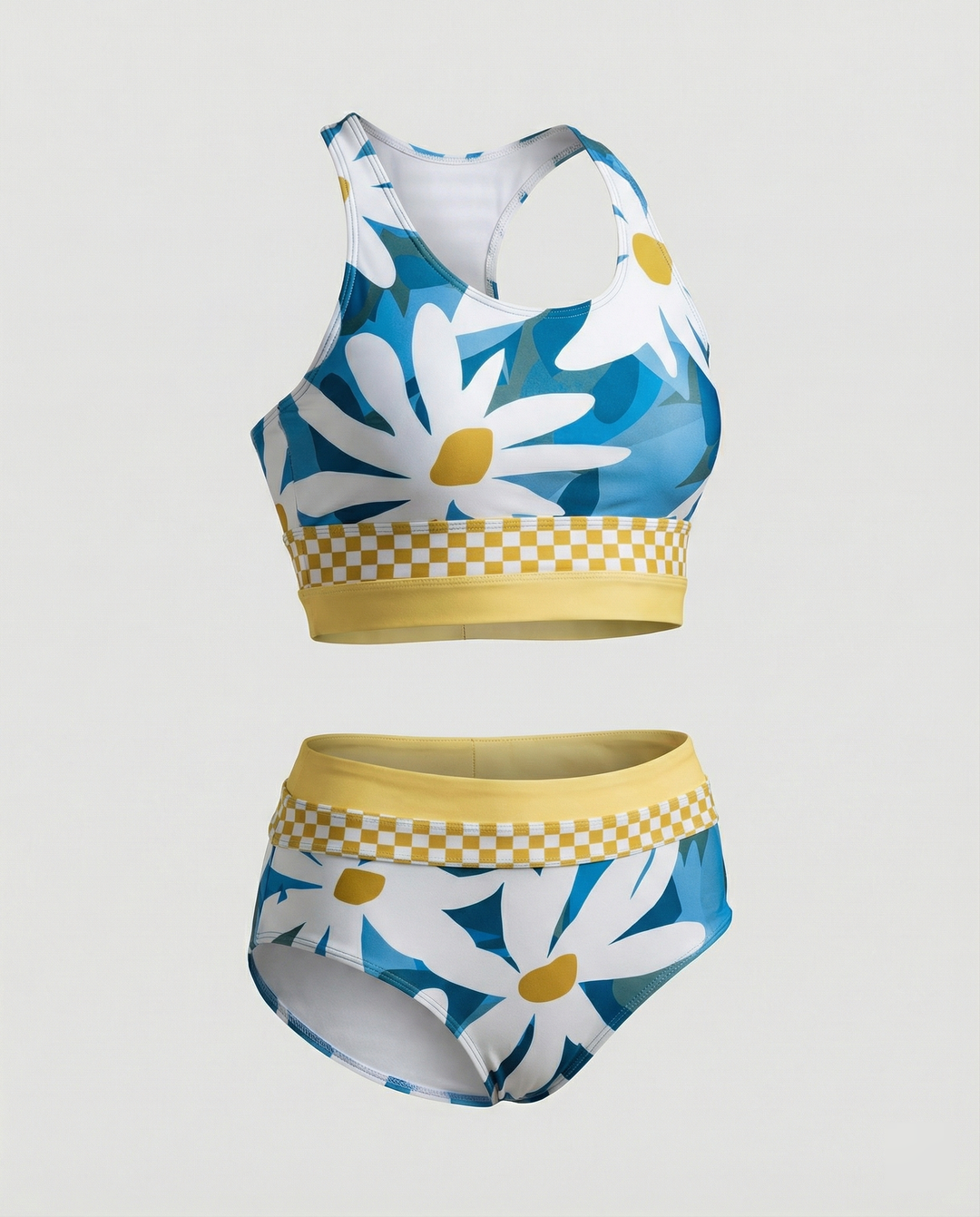 Heidi-Mode | Brook Side Farbblock Bikini-Set