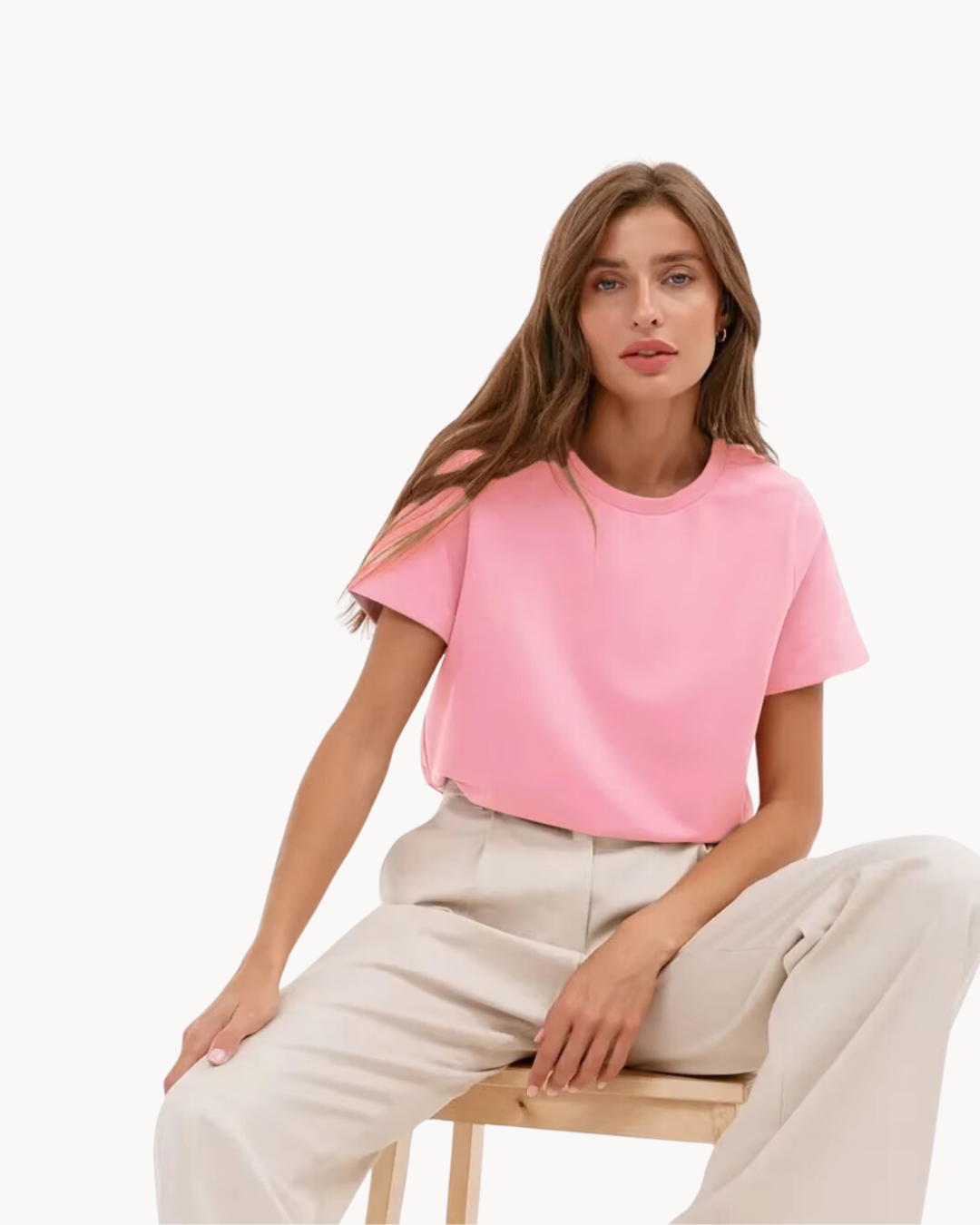 Heidi-Mode | Luxurious Soft Stretch Damen T-Shirt