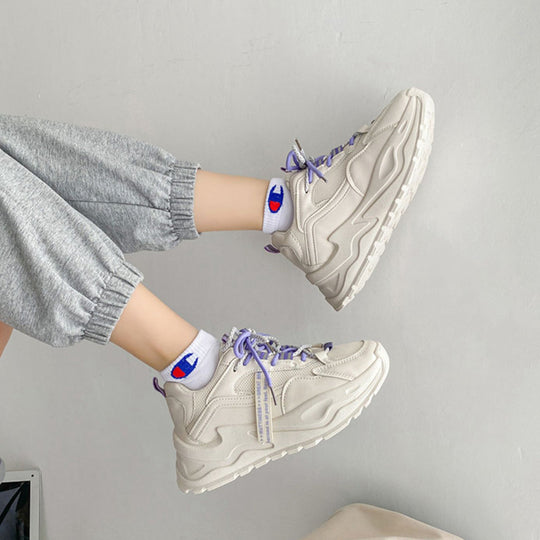Heidi-Mode | Mesh Atmungsaktive Plattform Sportschuhe