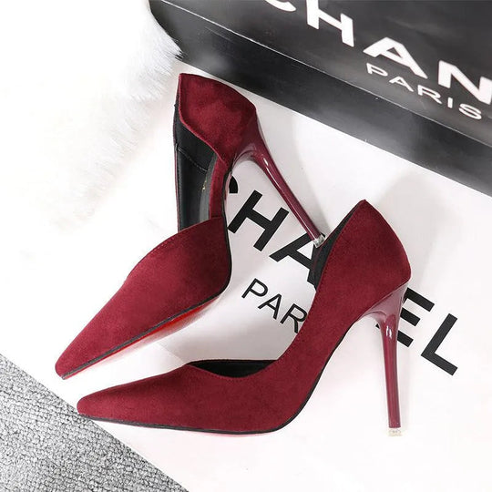 Heidi-Mode | Décolleté mit Stiletto-Absatz