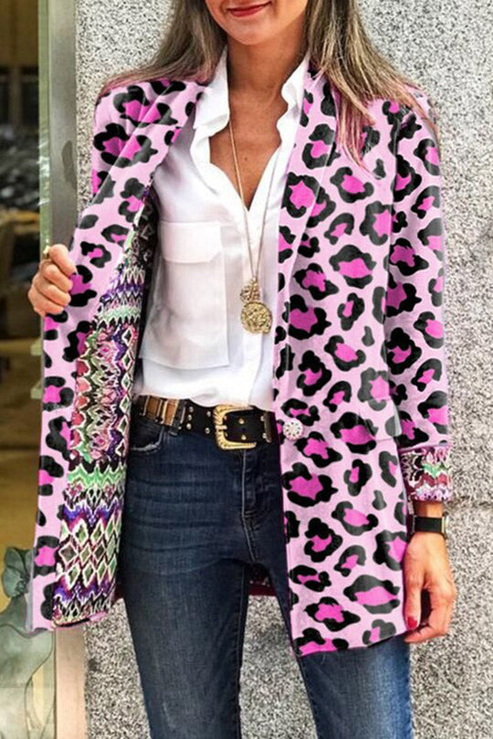 Heidi-Mode | Für Eternity Wende Retro Druck Blazer