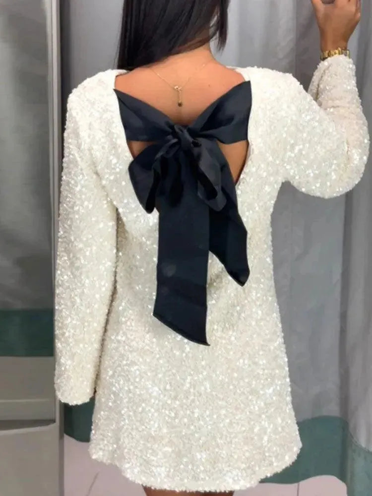 Heidi-Mode | Kleid mit Pailletten für Damen