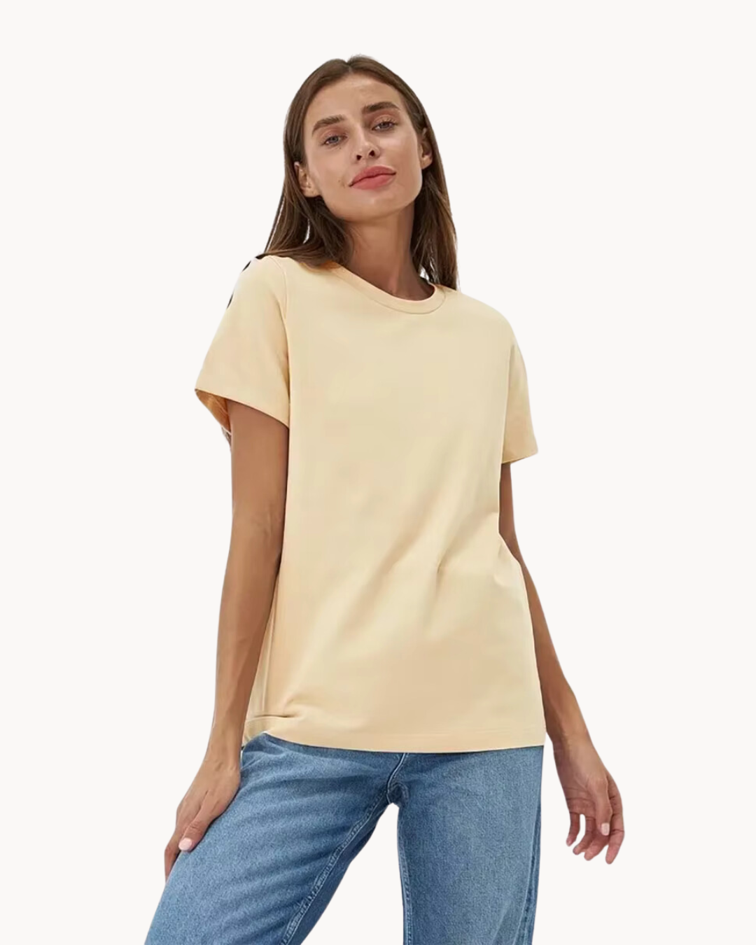 Heidi-Mode | Luxurious Soft Stretch Damen T-Shirt