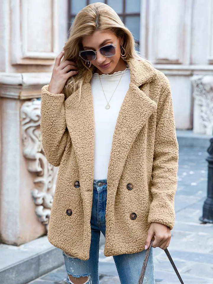 Heidi-Mode | Stilvolle und warme Teddyjacke für Damen