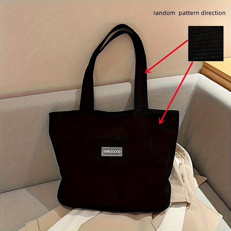 Elegante Damen Cordstoff Tasche | Heidi-Mode