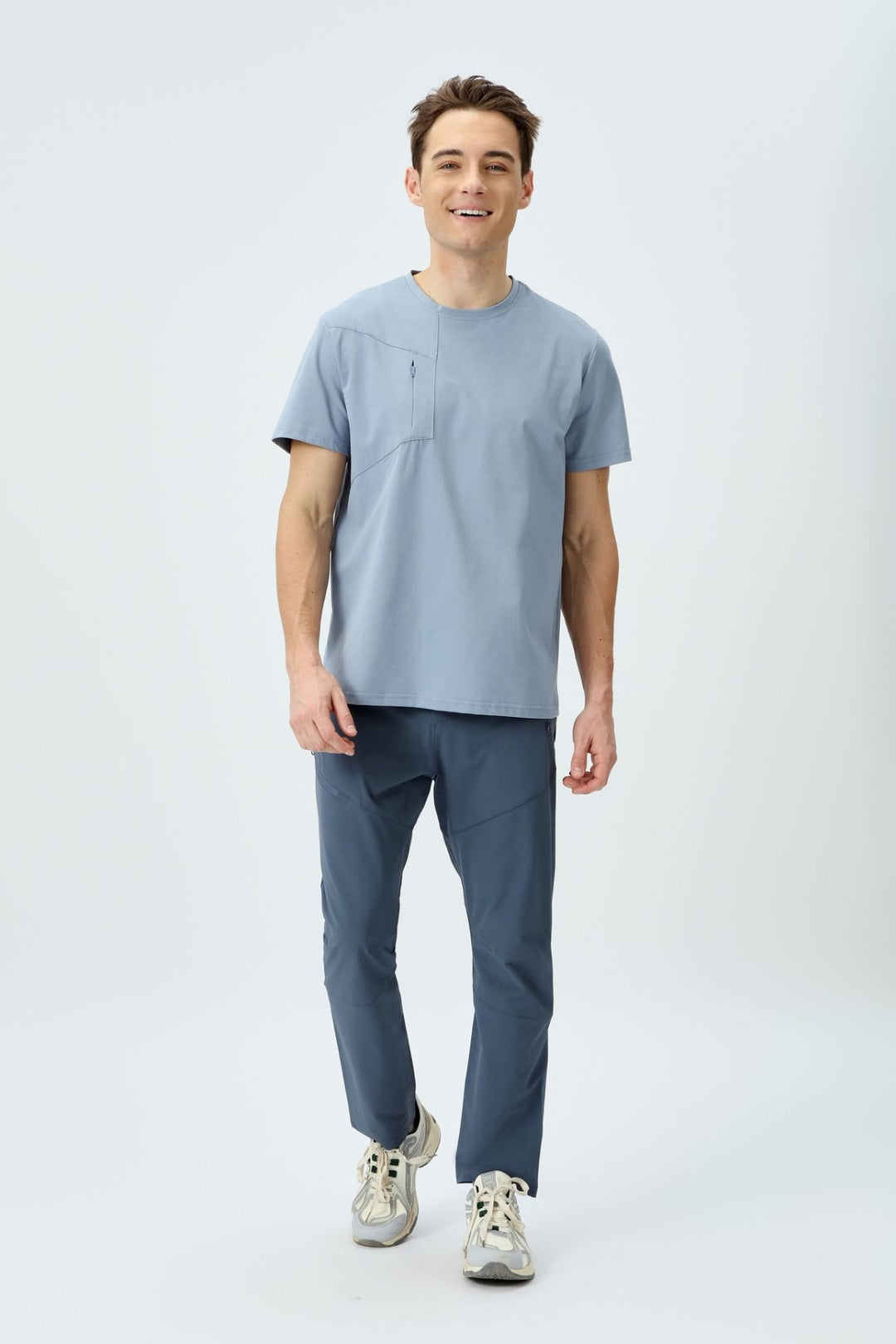 Heidi Mode | Herren Sport Frühling und Sommer Sonnenschutz kurze Ärmel