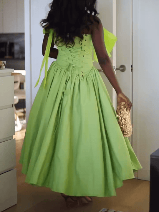 Heidi-Mode | Vibrating Strapless A Linie Kleid