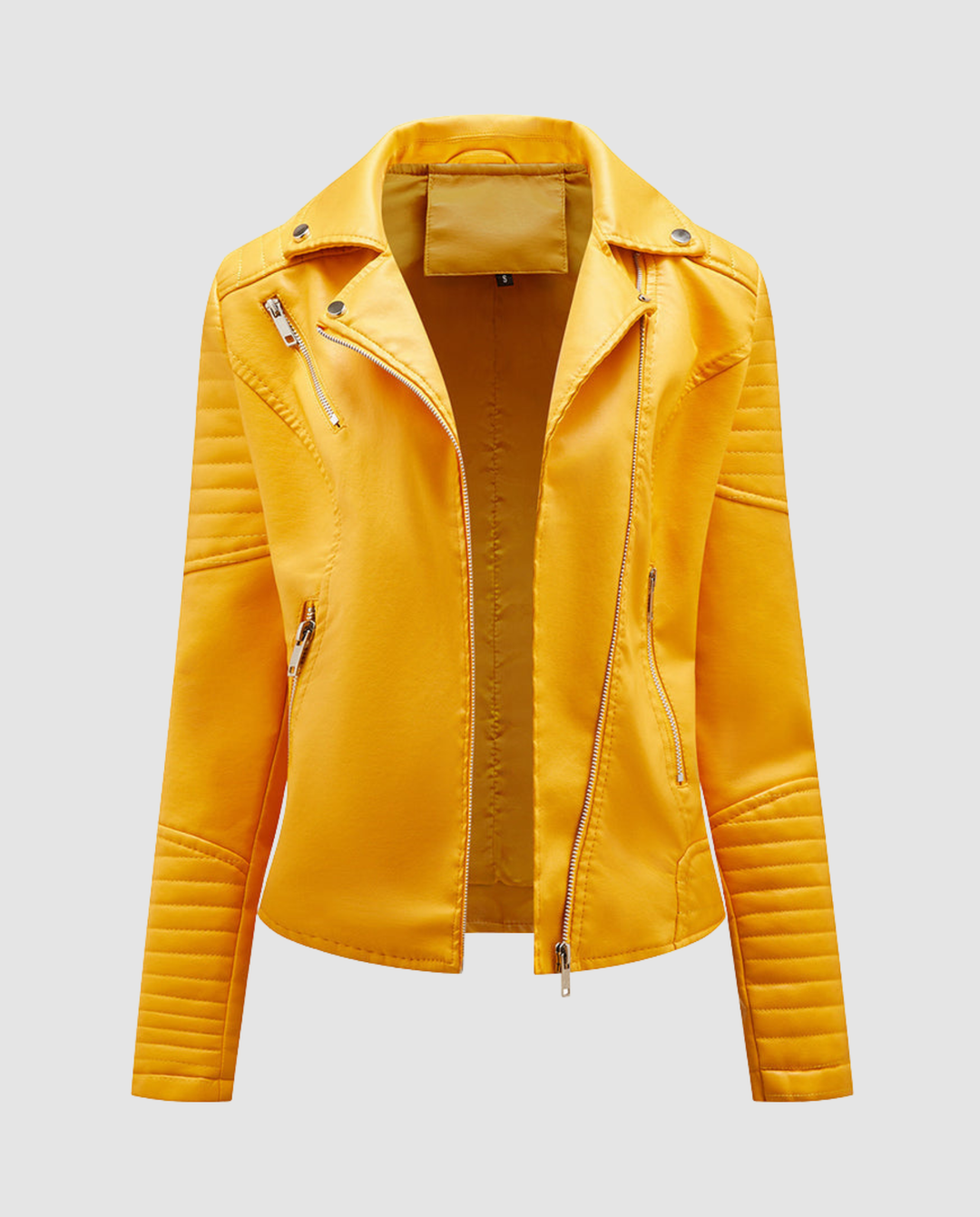 Elegante Kunstlederjacke Damen | Heidi-Mode