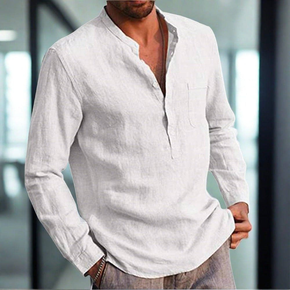 Heidi-Mode | Slim Linen Comfort Shirt